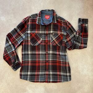 Coleman a button Up Plaid Flannel shirt • size xl